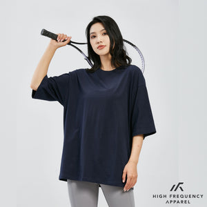 Oversized Smooth Stretch Cotton Tee