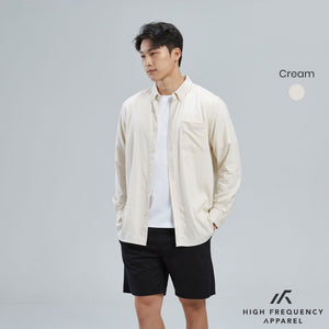 Linen Cotton Long Sleeve Shirt | Casualwear | Officewear | Relaxed Fit | Beachwear | Button Down