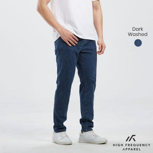 HFA Men's Stretchable Lightweight Regular Fit Denim Jeans