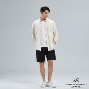 Linen Cotton Long Sleeve Shirt | Casualwear | Officewear | Relaxed Fit | Beachwear | Button Down