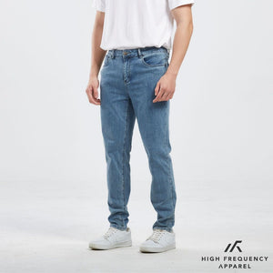 HFA Men's Stretchable Lightweight Regular Fit Denim Jeans