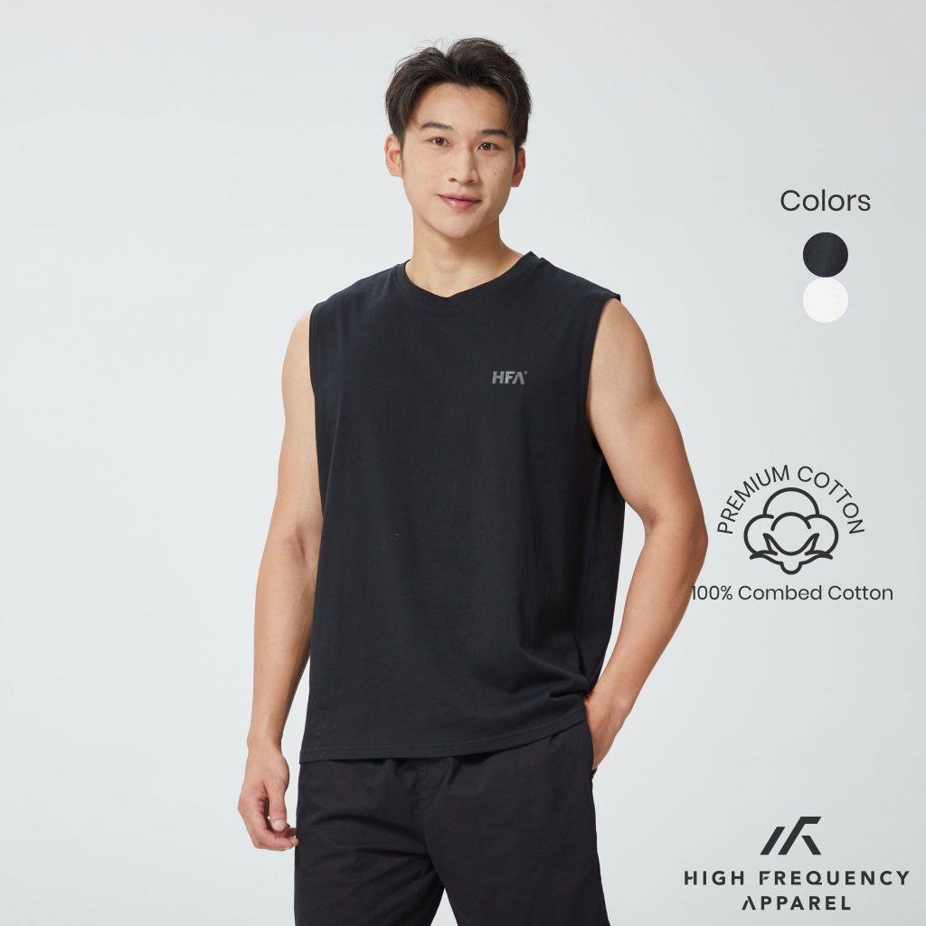 HFA Men's Cotton Muscle Tank Top