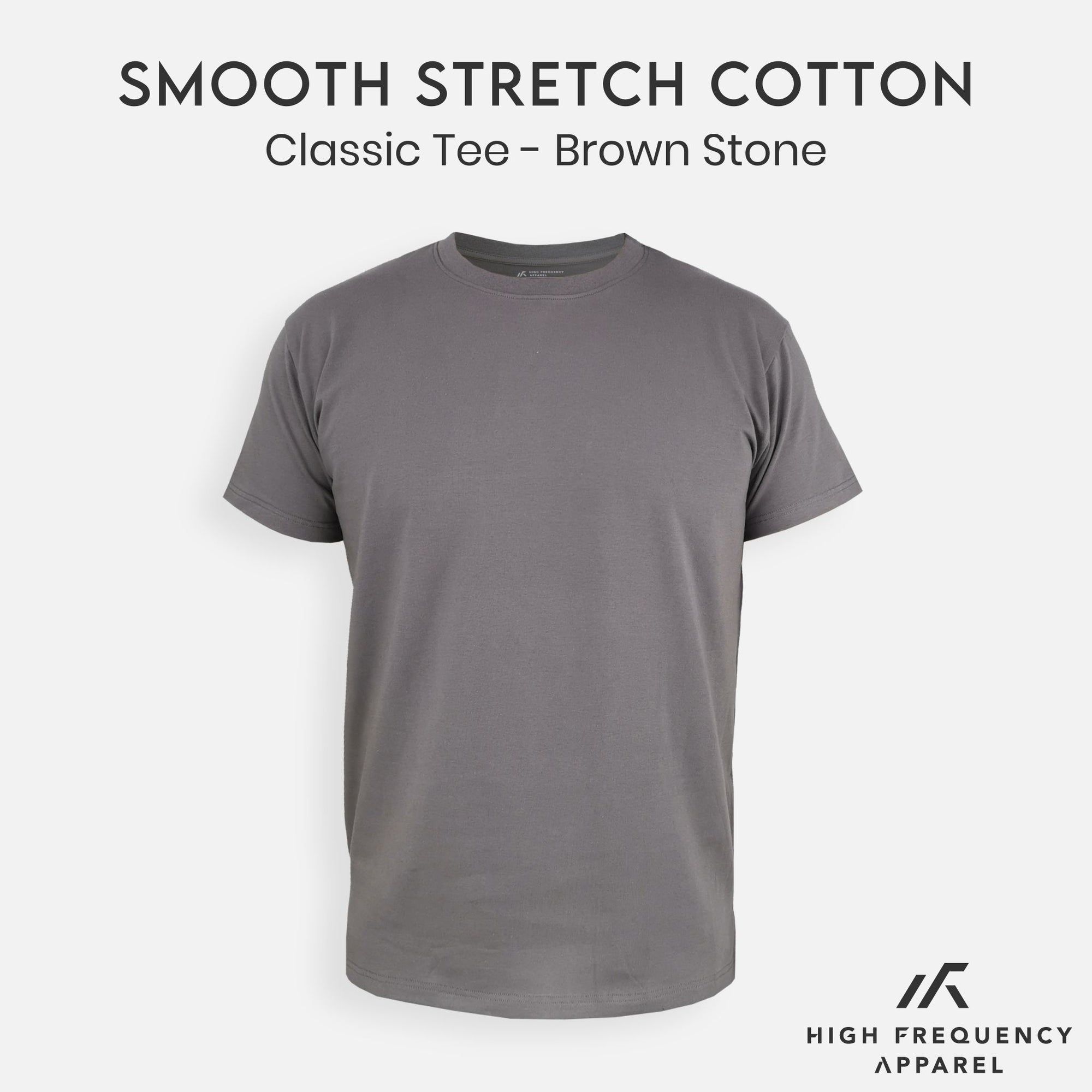 Classic Smooth Stretch Cotton Tee