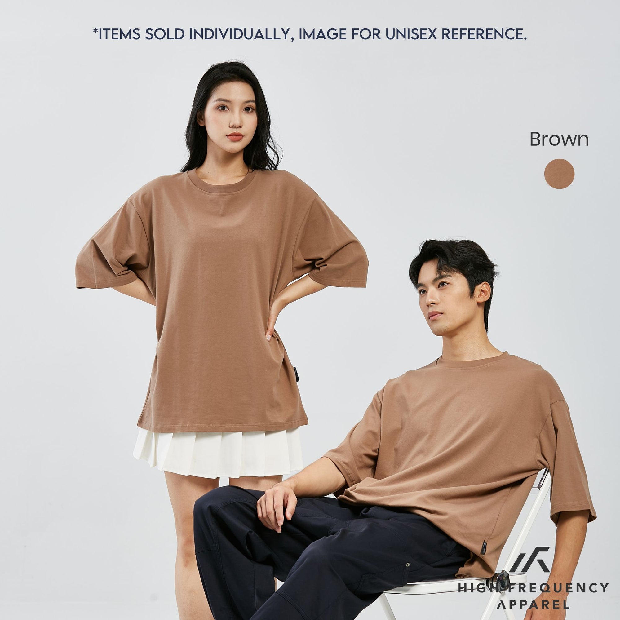 Oversized Smooth Stretch Cotton Tee