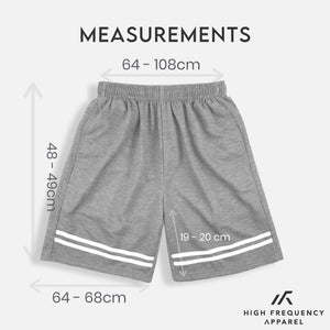 [BUNDLE OF 3] Horizontal Unisex HF Casual Shorts
